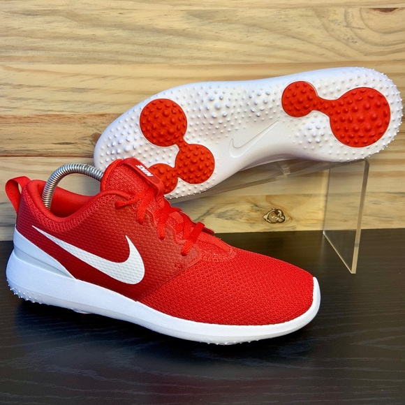 nike roshe golf shoes red
